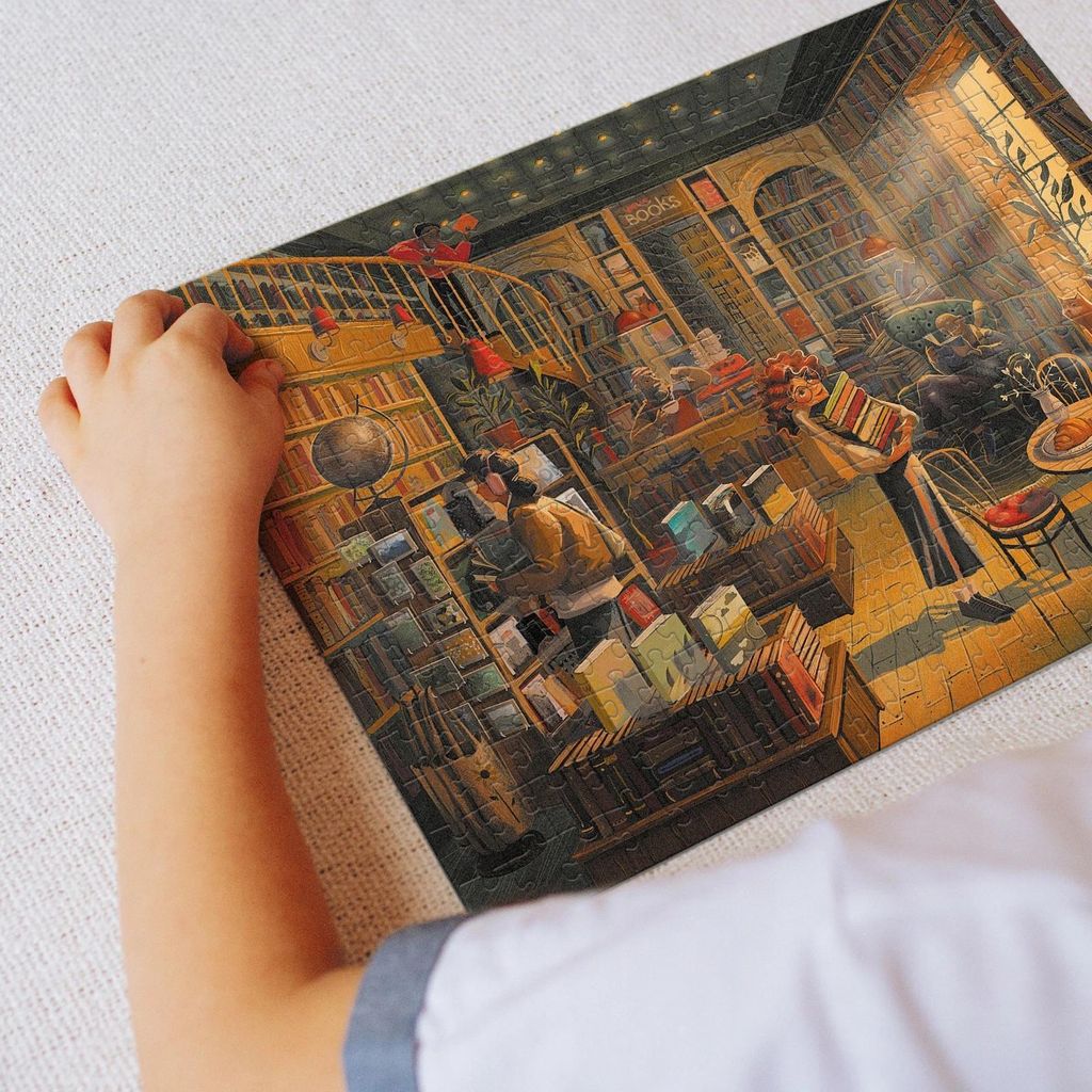 DODO Puzzle Shops : la librairie 300 pièces Image du produit 