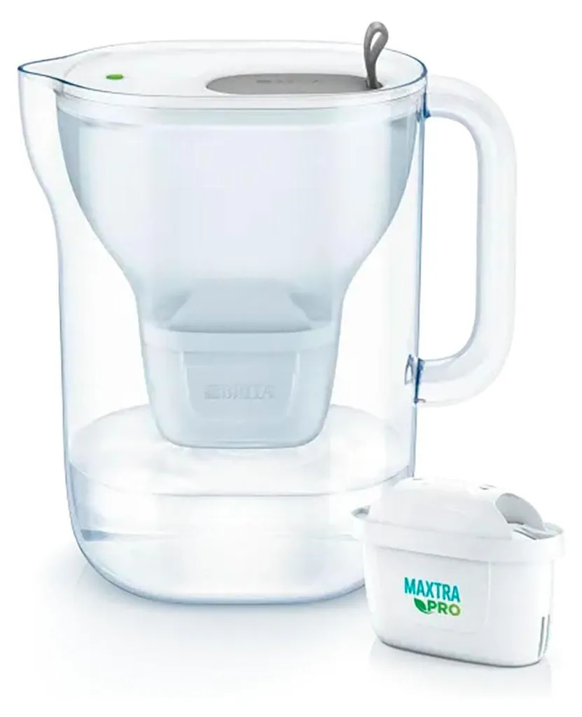 Brita Style XL Carafe Filtrante Blanche 3,6L avec 1 Cartouche Maxtra Pro