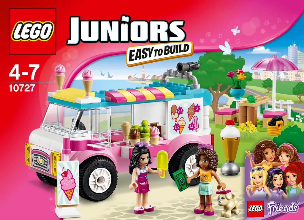 Jeu de construction Camion de Glaces LEGO Juniors 10727 avec figurines - 5