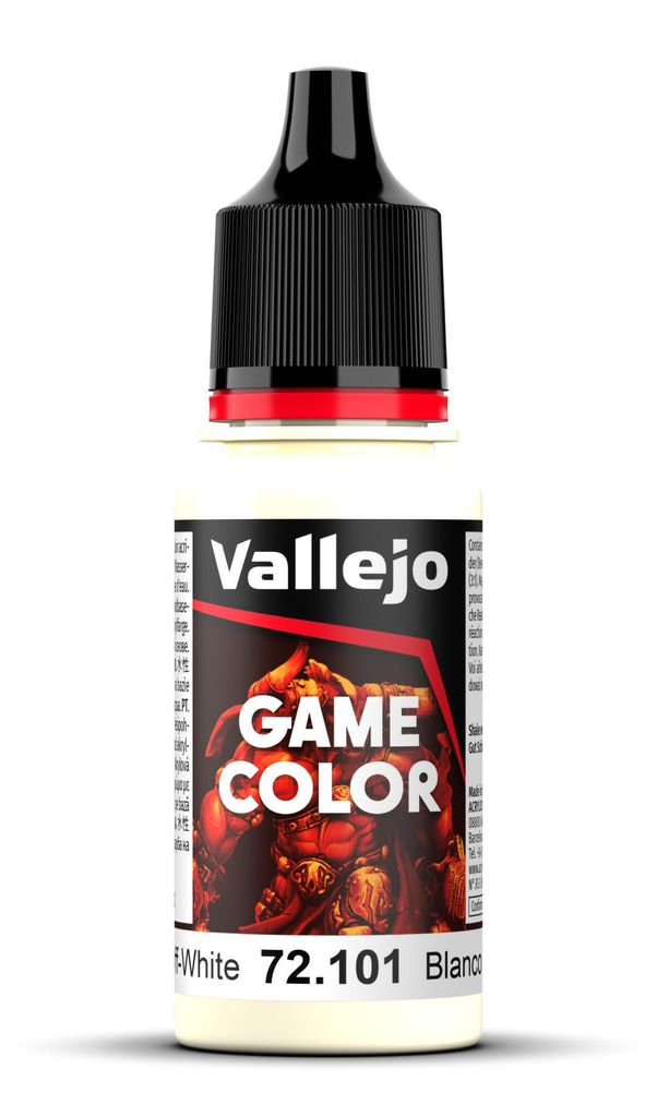 Vallejo 72.101, Weiß, Acrylfarbe, Flüssigkeit, 17 ml, 1 Produktbild 