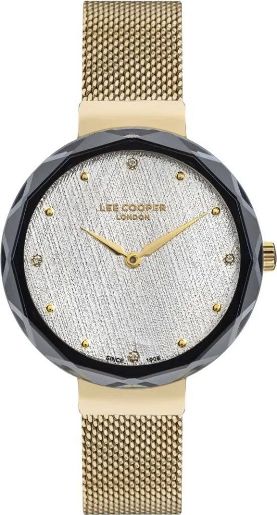 Montre de Soirée Dorée pour Femme Lee Cooper - Look Élégant Mode