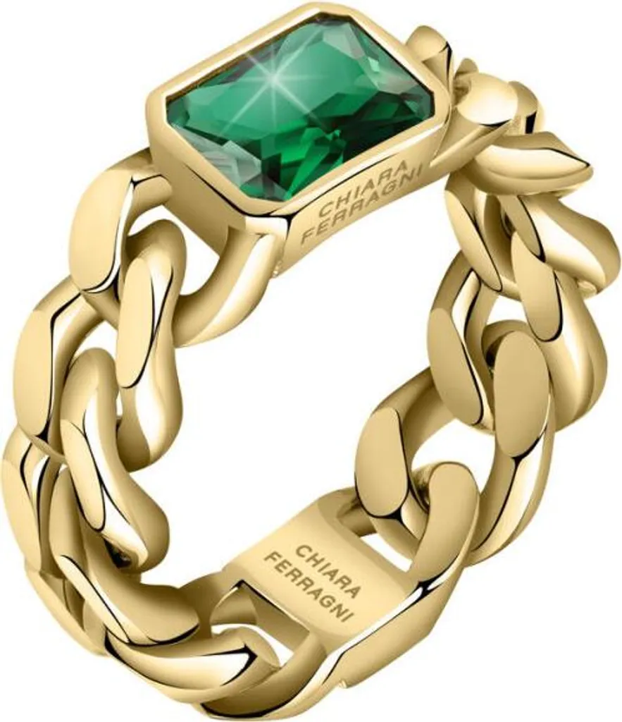 Damenring Chiara Ferragni J19AUW35014 Misura 14 - Eleganza a Catena