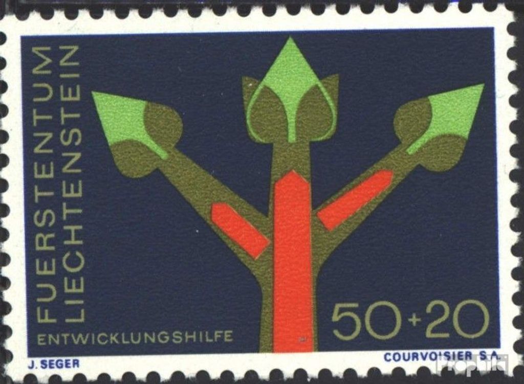 Briefmarken Liechtenstein 1967 Mi 485 (kompl.Ausg.) postfrisch Wohlfahrt