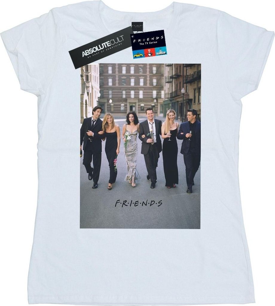 Friends - T-Shirt für Damen BI20646 (XL) (Weiß) Produktbild 