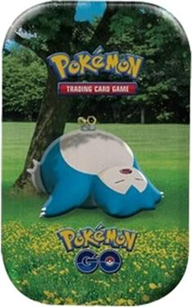 Mini Tin Pokémon GO Boîte Métal de Collection avec Boosters et Carte Art