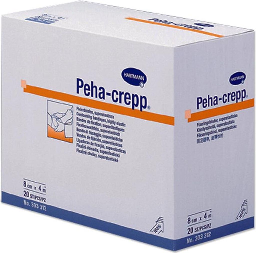 Hartmann Peha-crepp superelastische Fixierbinde 20 Stück 4 m x 10 cm