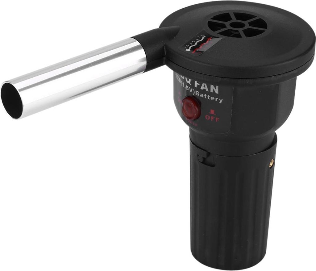 Tragbarer batteriebetriebener BBQ-Ventilator Luftgebläse Produktbild 