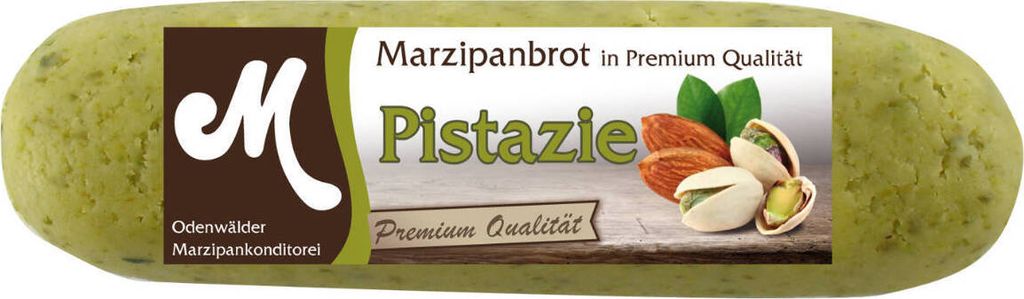 Odenwälder Marzipan Brot Pistazien köstliches Edelmarzipan Produktbild 