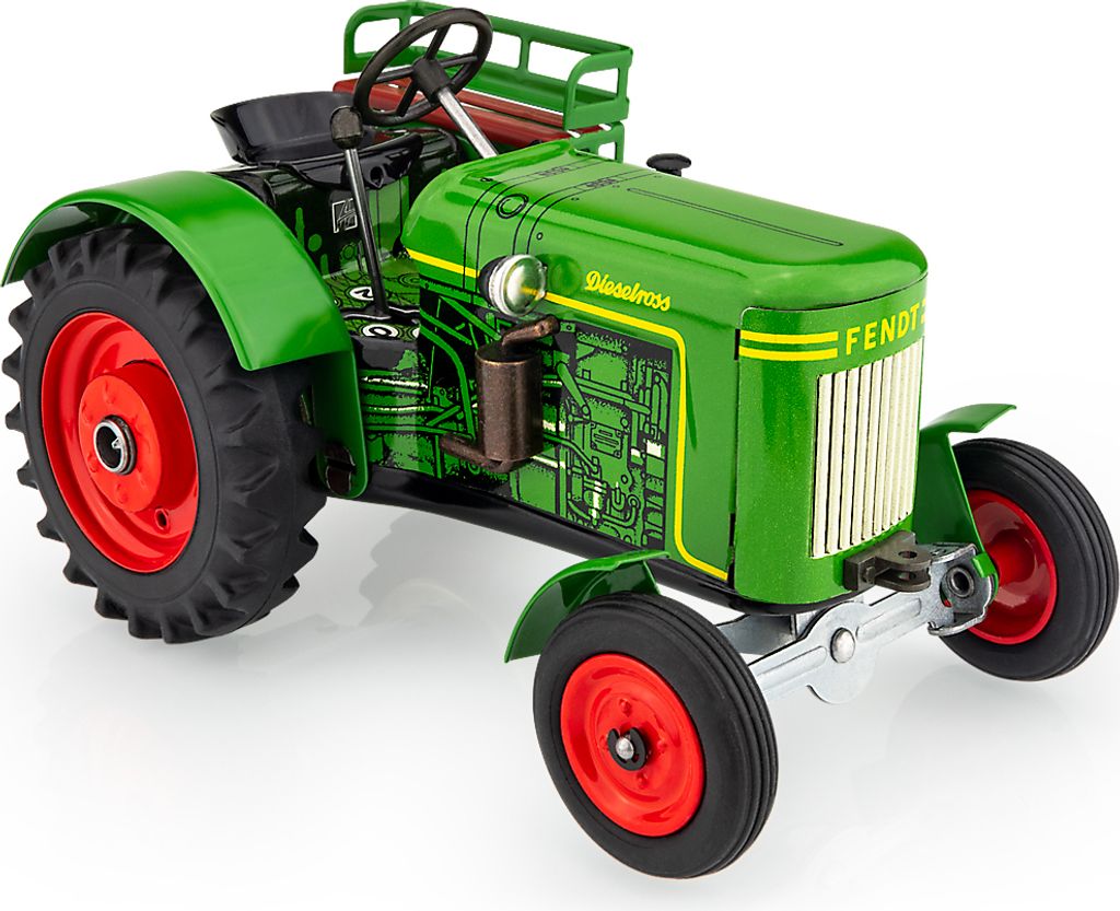 FENDT F20 Modell-Traktor aus Blech, Grün, mit Produktbild 