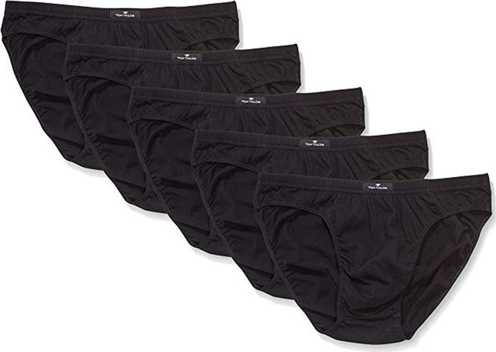 Tom Tailor 8093 Minislips 10er Pack black XL