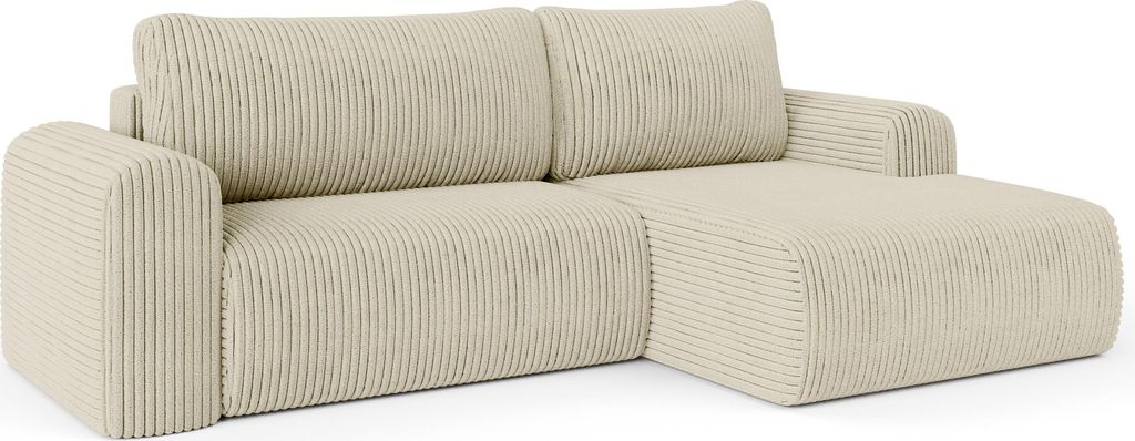 Ecksofa Laco L - Eckcouch L-Form, mit Schlaffunktion, Produktbild 