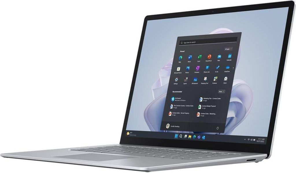 Microsoft Surface Laptop 5 13.5'' Win11 - Platina Win11 - Intel EVO Core i5-1235U 512GB SSD 8GB Win11 - R1S-00011