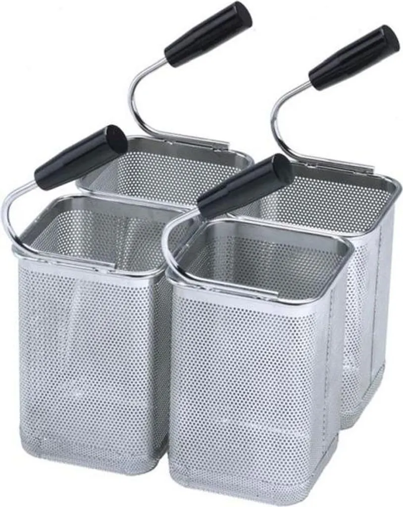 Paniers KBS 130x130x200 mm en acier inoxydable pour cuiseur série 700