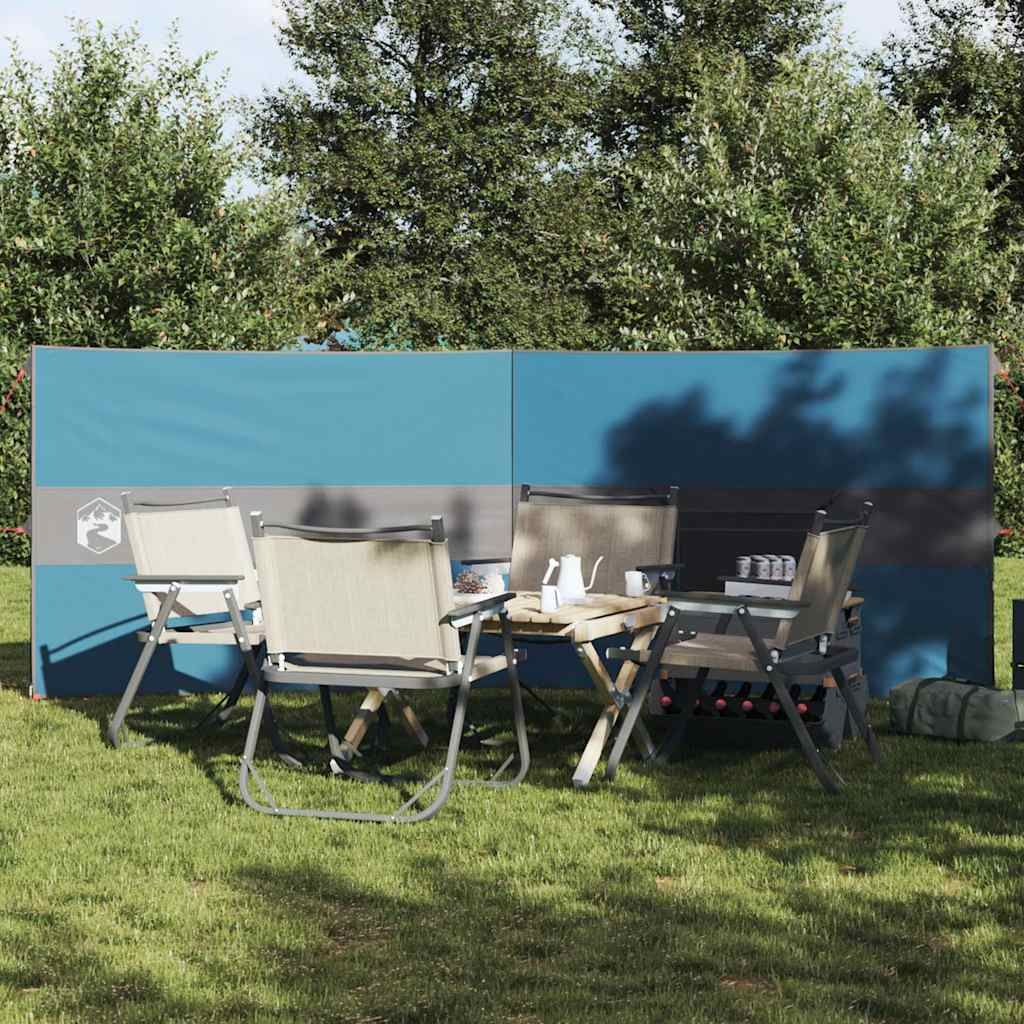"2026 Promotion" Camping-Windschutz Blau 344x120 cm Wasserdicht - Sichtschutzstreifen CC23525