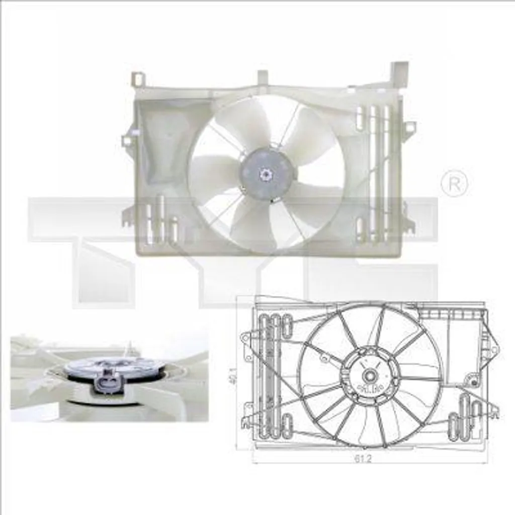 Ventilateur de radiateur TYC : évitez la surchauffe sur Toyota Corolla