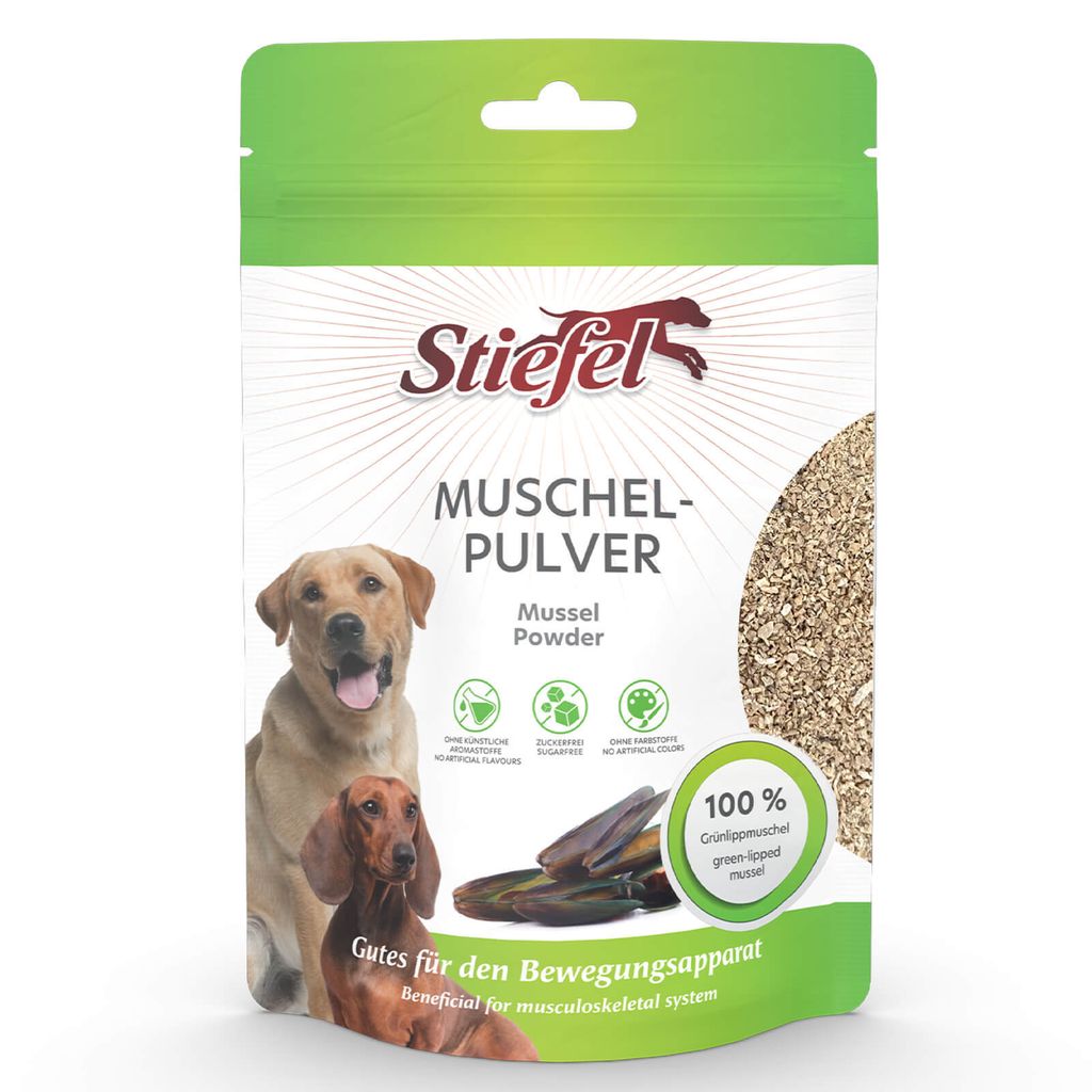 Stiefel Hund Muschelpulver 100 gr.