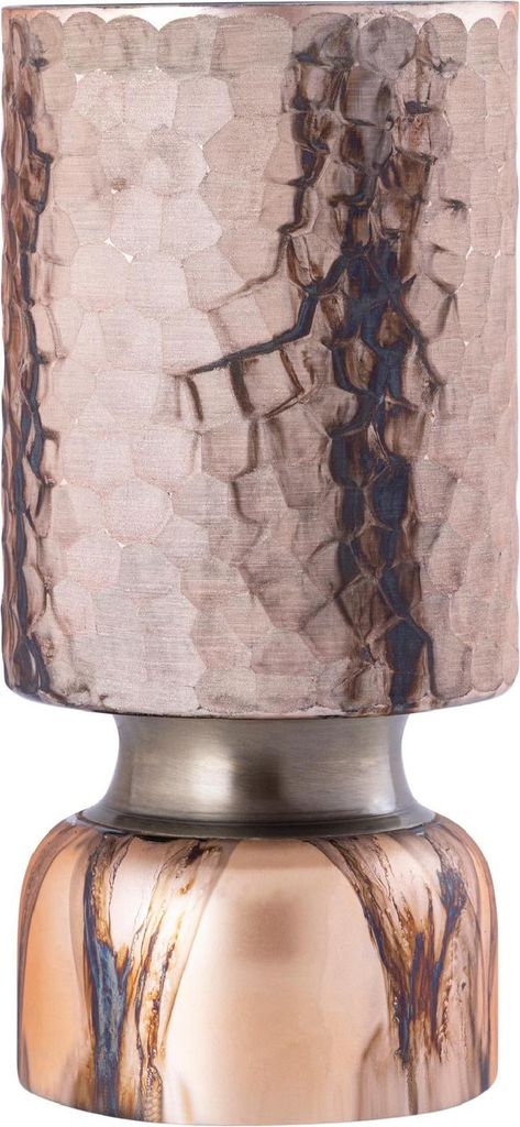 PTMD - Belinsu Laterne - Braun - 12x12x25cm