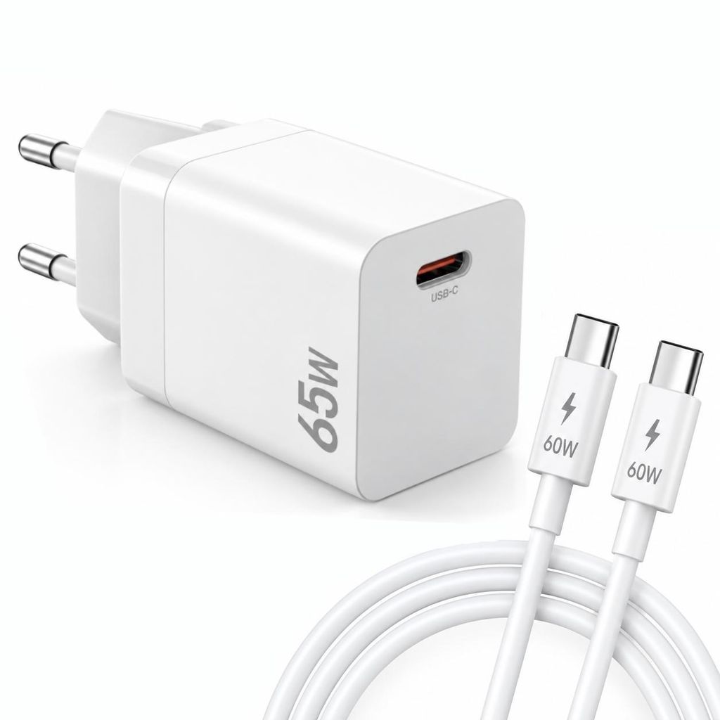 65W 60W USB C Ladegerät Kabel für Samsung Galaxy A08 A18 Produktbild 