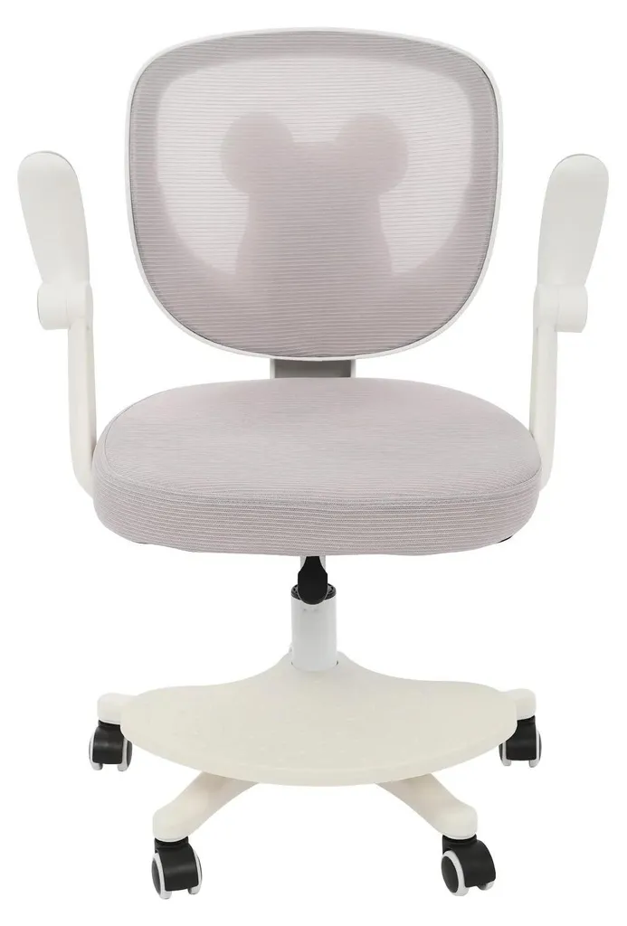 Chaise de bureau enfant réglable : fini le mal de dos en gris clair