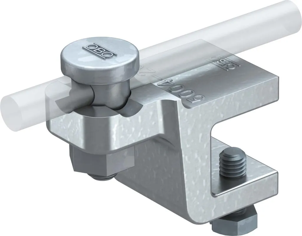 Borne à sertir OBO Fix-Kontakt 5004 DIN-FT 20 pour mise à la terre