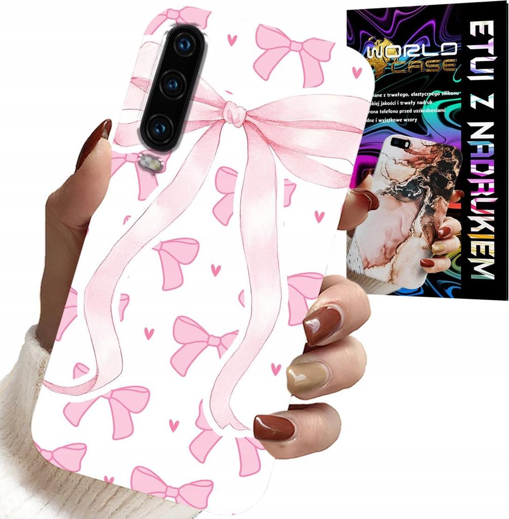 Fall Für Huawei P30 - Rosa Schleife Mode Designs Fall