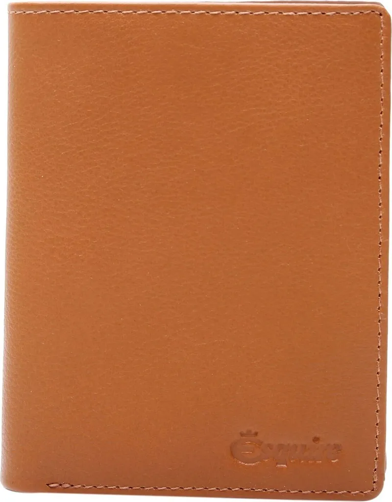 Organizzazione Totale: Portafoglio Esquire Peru Pelle Cognac RFID