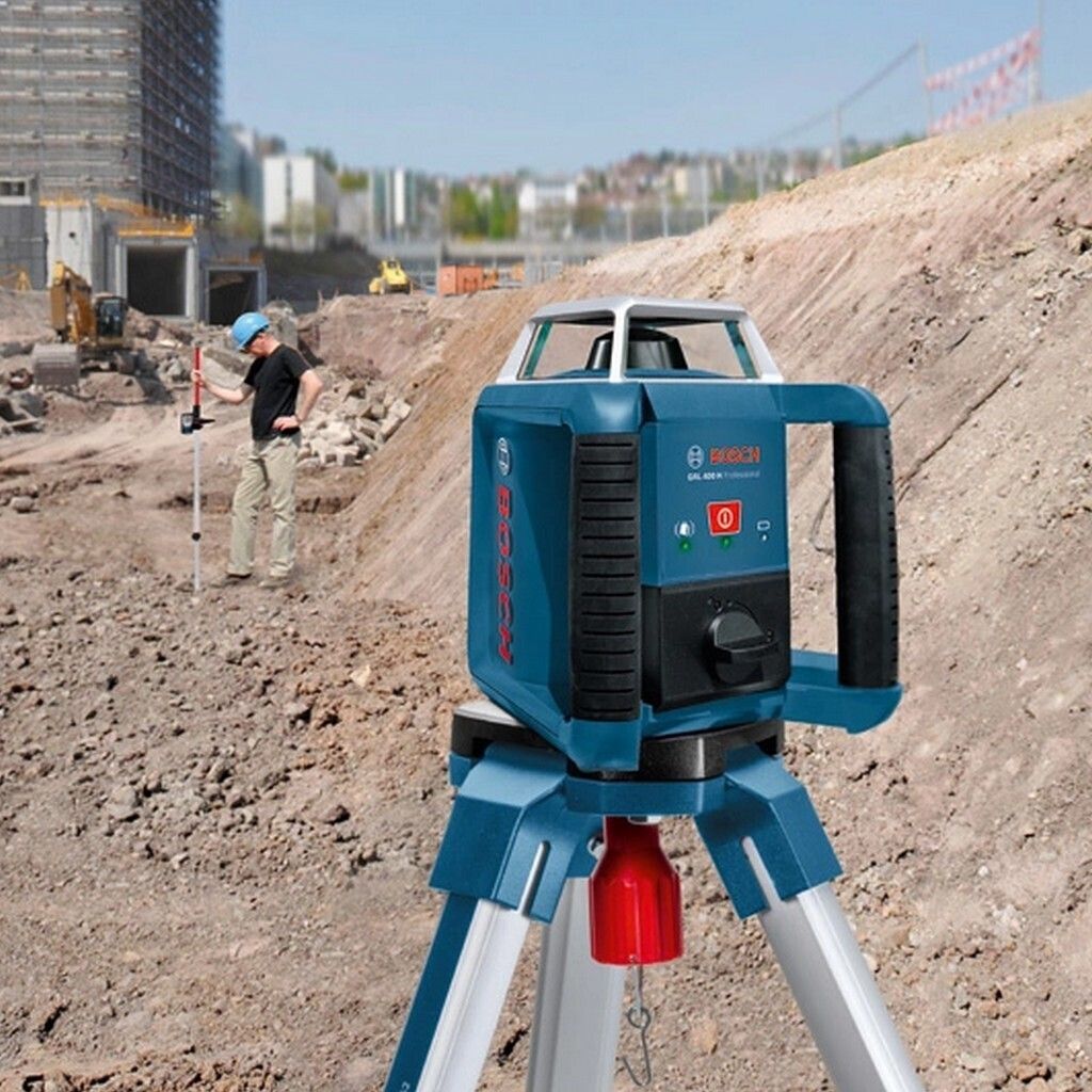 Rotačný laser Bosch GRL 400 H s laserovým prijímačom, Obrázok produktu 5