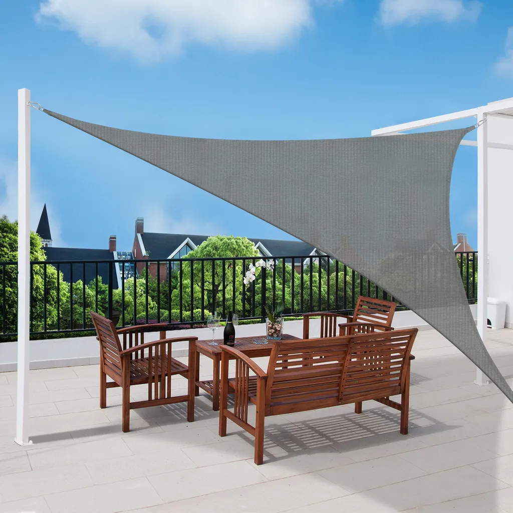 Tenda a Vela Triangolare HS9 Sol Royal - 185g/m² HDPE - Prezzo Shock - 5