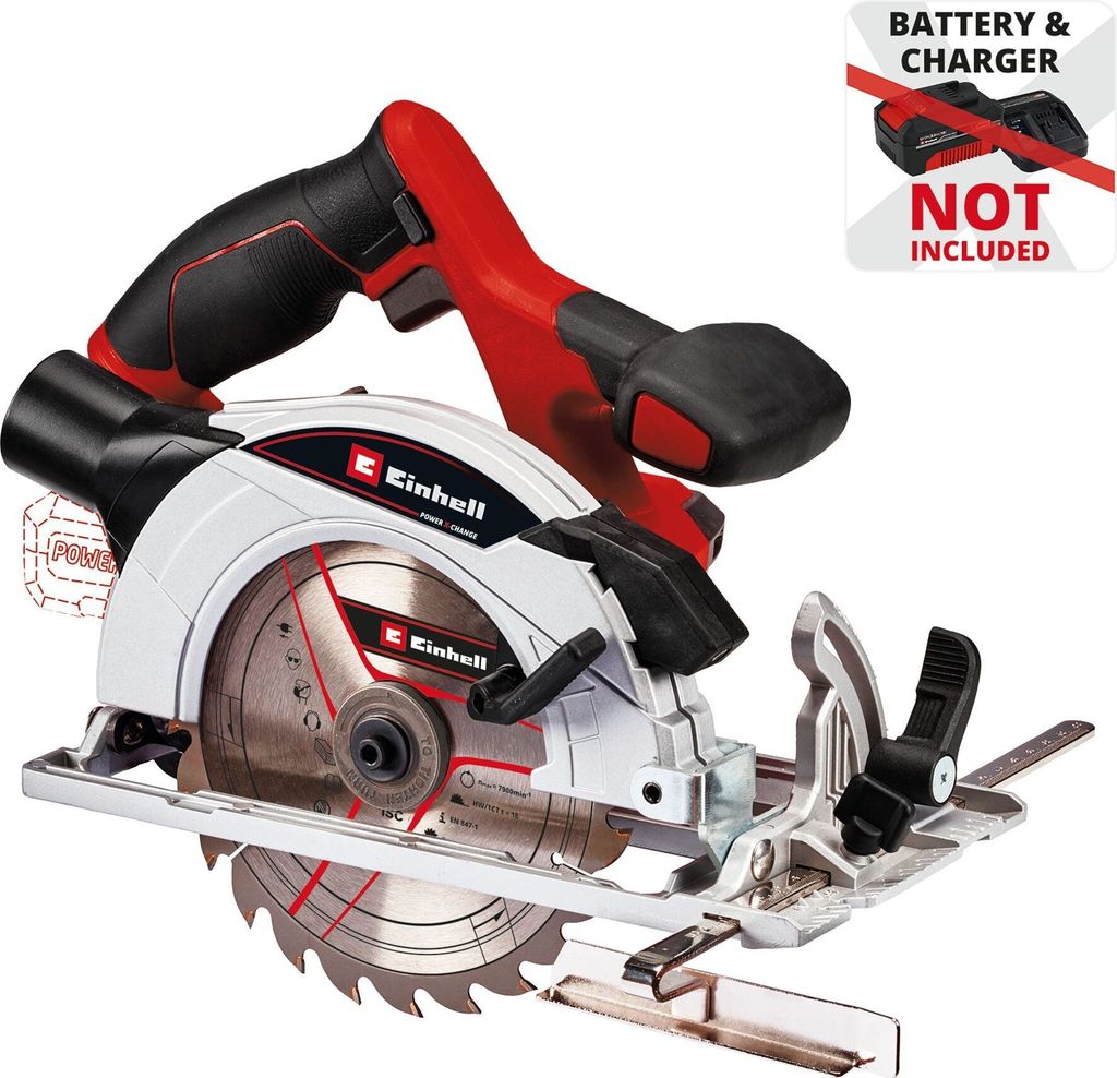 Einhell Power X-Change Akku-Handkreissäge TE-CS 18/165-1 Li Produktbild 