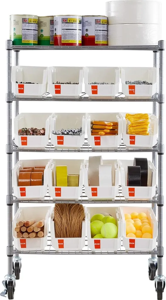 Meuble de rangement mobile pour restaurant, cuisine et bureau