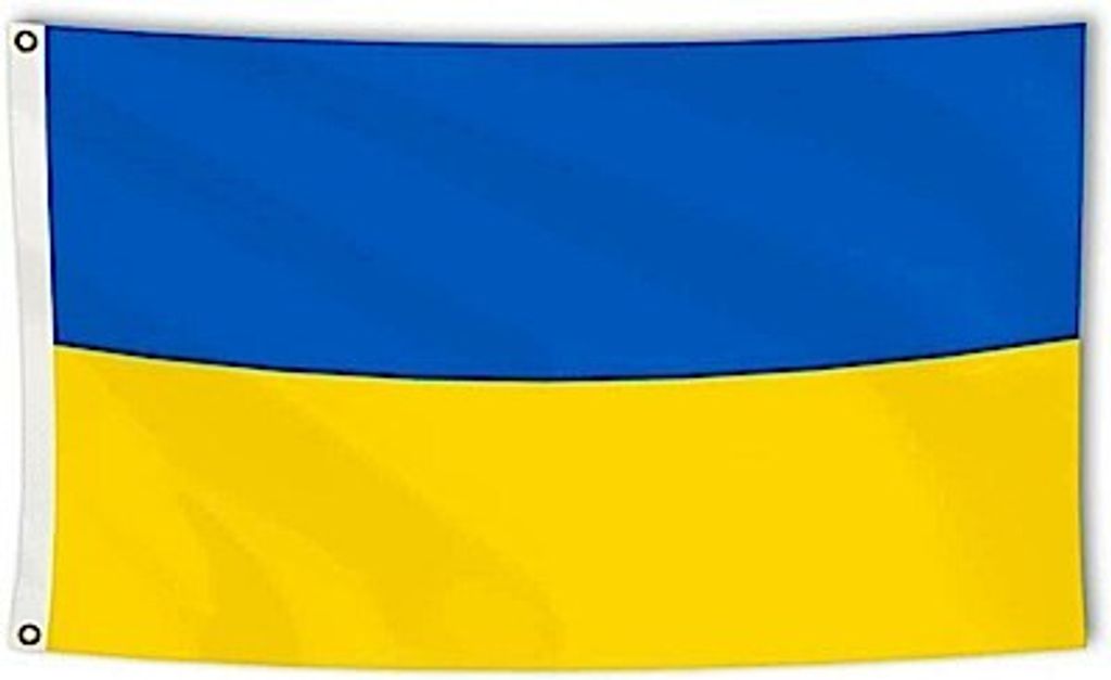 Ukraine Flagge 90 x 150 cm groß  - Fahne Blau, Gelb aus Produktbild 