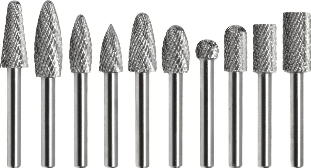 GEKO Sada stopkových fréz 6mm 10ks G37511 Obrázek produktu 