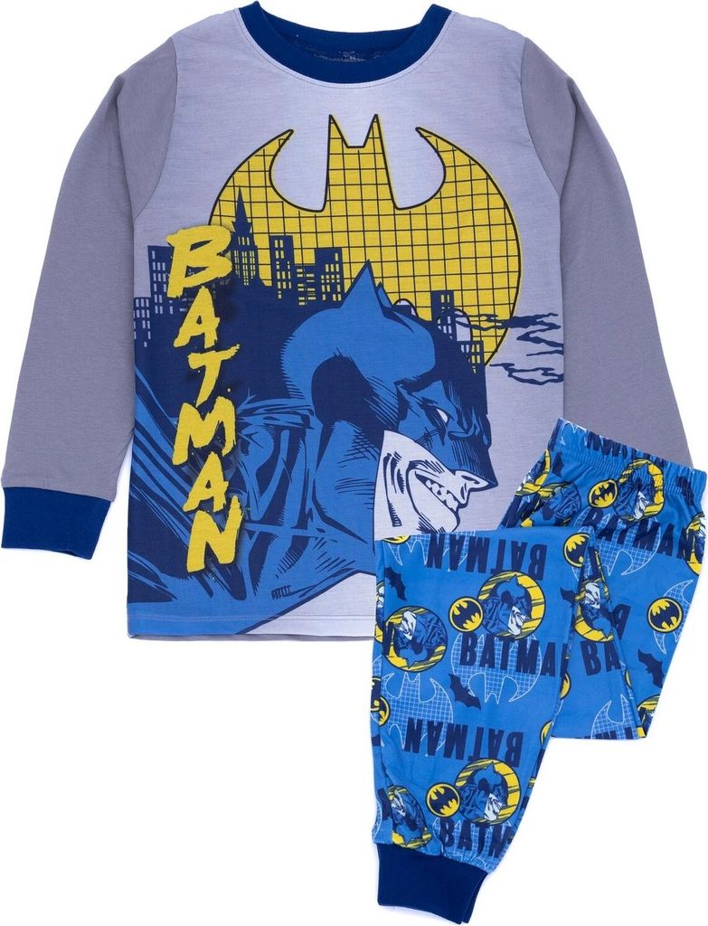 Batman - Schlafanzug für Jungen  Langärmlig NS6948 (128) Produktbild 