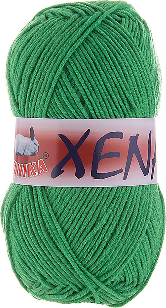 100g Strickgarn Xena Unifarben 55%Baumwolle Klassikstrickgarn Häkelgarn Farbwahl