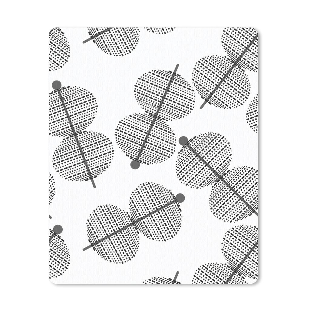 MuchoWow Mauspad Mousepad Laternen - Muster - Lampen 19x23 cm - Mousepads - Maus Mat - Pad - Mausunterlage - Mauspads - Spielen