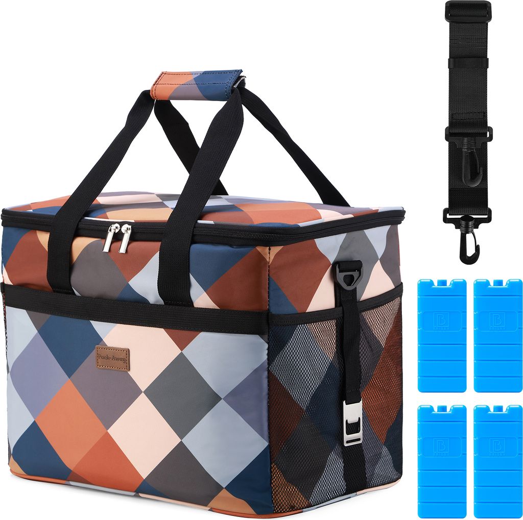 Packaway 4-lagige isolierte Kühltasche - Lunchtasche 30 Liter - Block