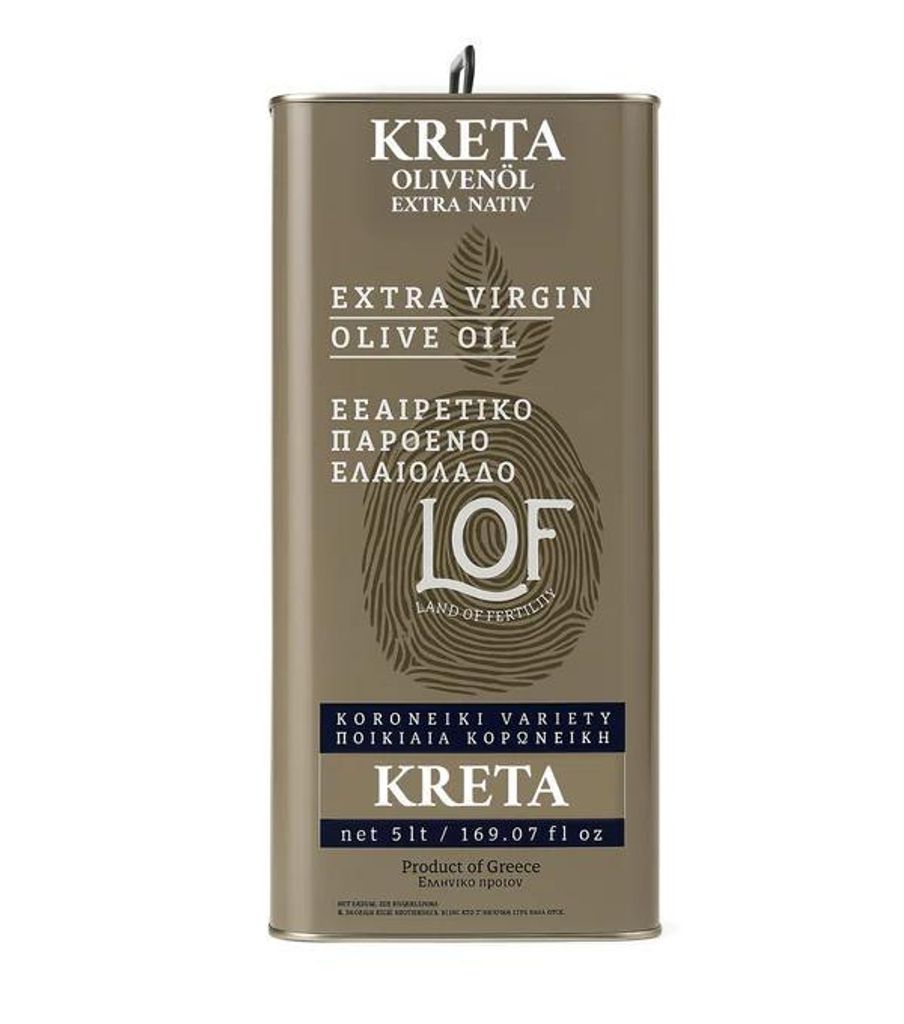 KRETA | griechisches extra natives Olivenöl | frische Ernte | Premium Speiseöl 5 Liter Kanister
