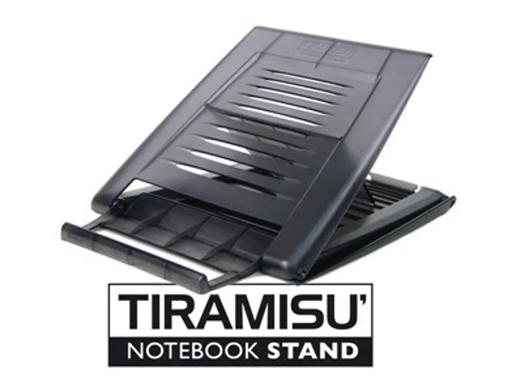 Support ventilé Tiramisu pour PC portable Noir - Modèle Hamlet XTMS100