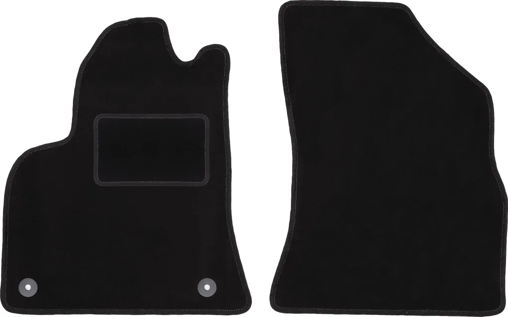 Set 2 Tappetini Anteriori Velours per Peugeot 5008 I 2009-2017