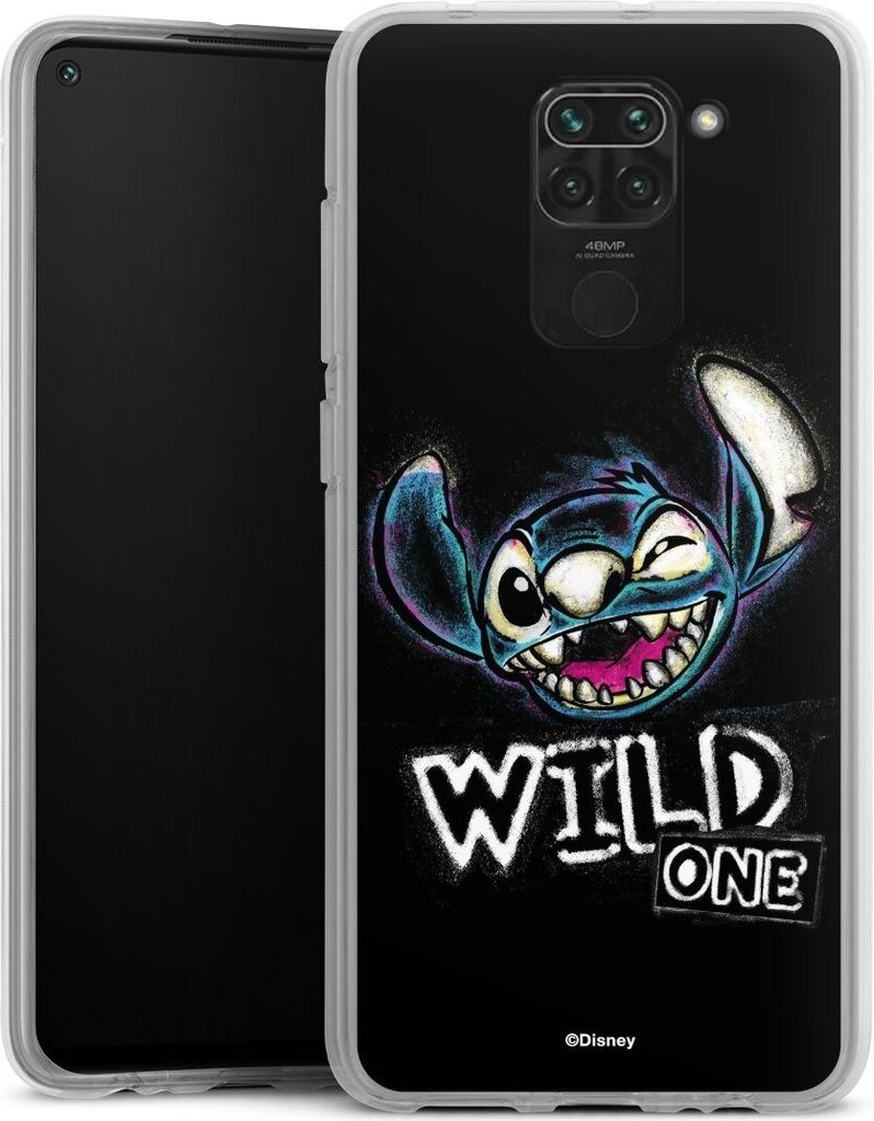 DeinDesign Handyhülle für Xiaomi Redmi Note 9 Silikon Hülle Case Smartphone Schutzhülle Disney Offizielles Lizenzprodukt Lilo & Stitch