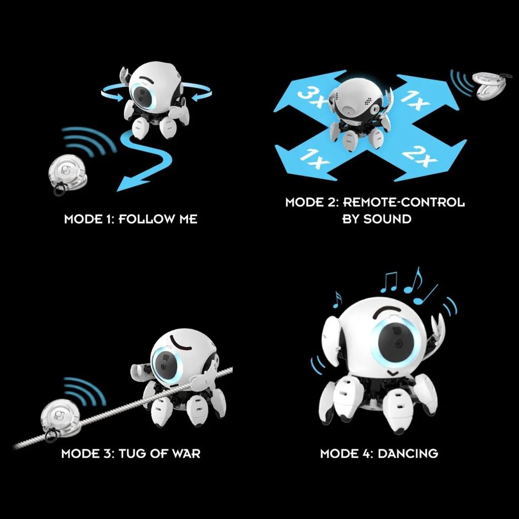 Robot STEM Interactif Détection Sonore Thames Kosmos Montage Facile - 3