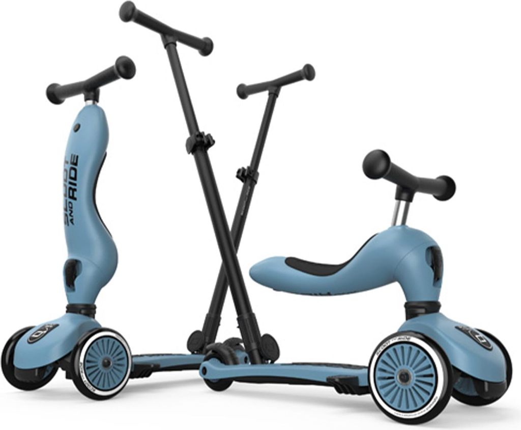 Scoot and Ride - Highwaykick 1 Push and Go in acciaio Immagine del prodotto 