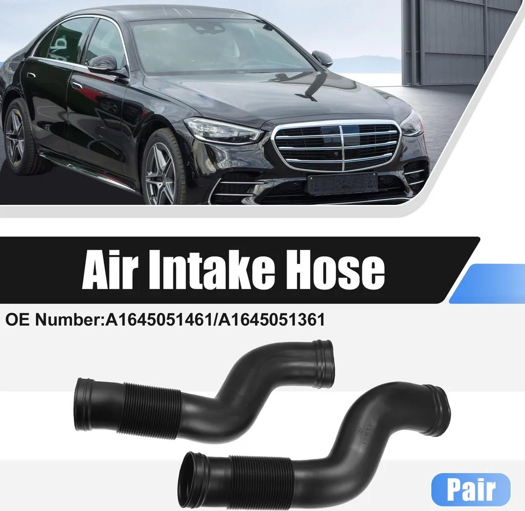 Tuyau d'Admission d'Air pour Mercedes-Benz GL450 GL550 en Plastique Noir