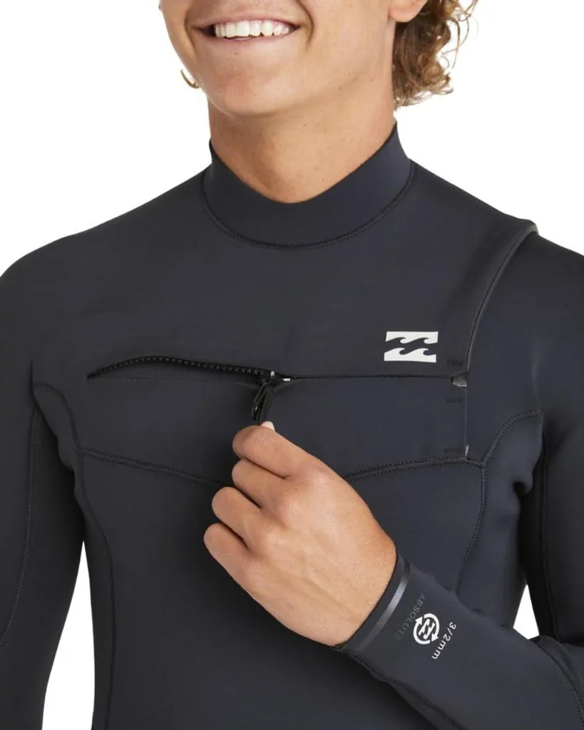 Combinaison surf eau tempérée Billabong Absolute 302 L - 3