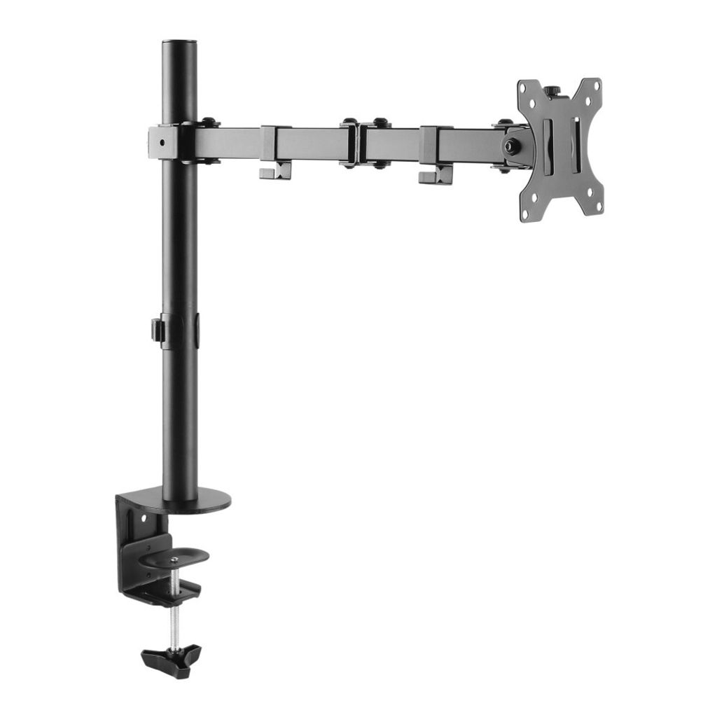 Techly Schreibtischhalterung für 1 Display, 13-32" mit Klemm