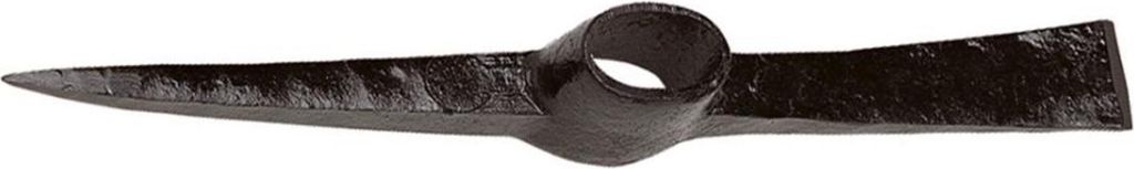 Idealspaten Kreuzhacke Stahl schwarz lackiert 2 kg