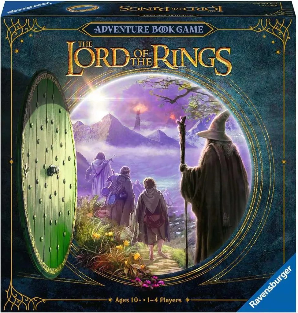 Ravensburger Lord Of The Rings Adventure Book Game Jeu de Société Anglais