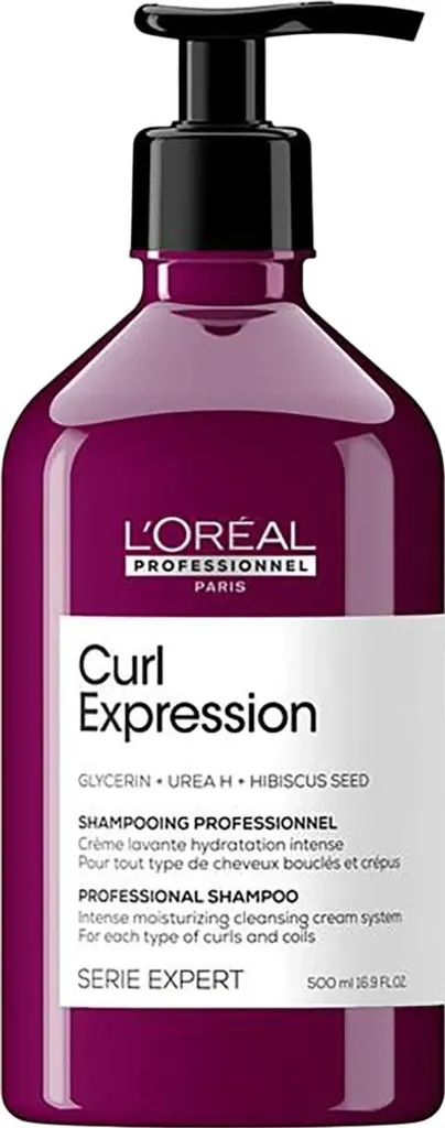 L'Oreal Professionnel, Serie Expert Curl Expression, Glycerin + Urea H + Hibiscus Seed, 500 ml