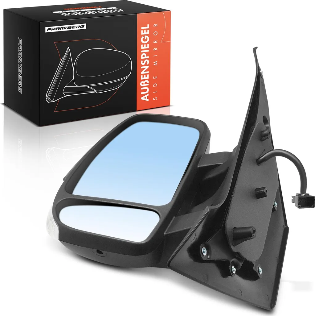 Miroir de Rétroviseur Gauche pour Renault Master 3 - Spécial Manœuvre