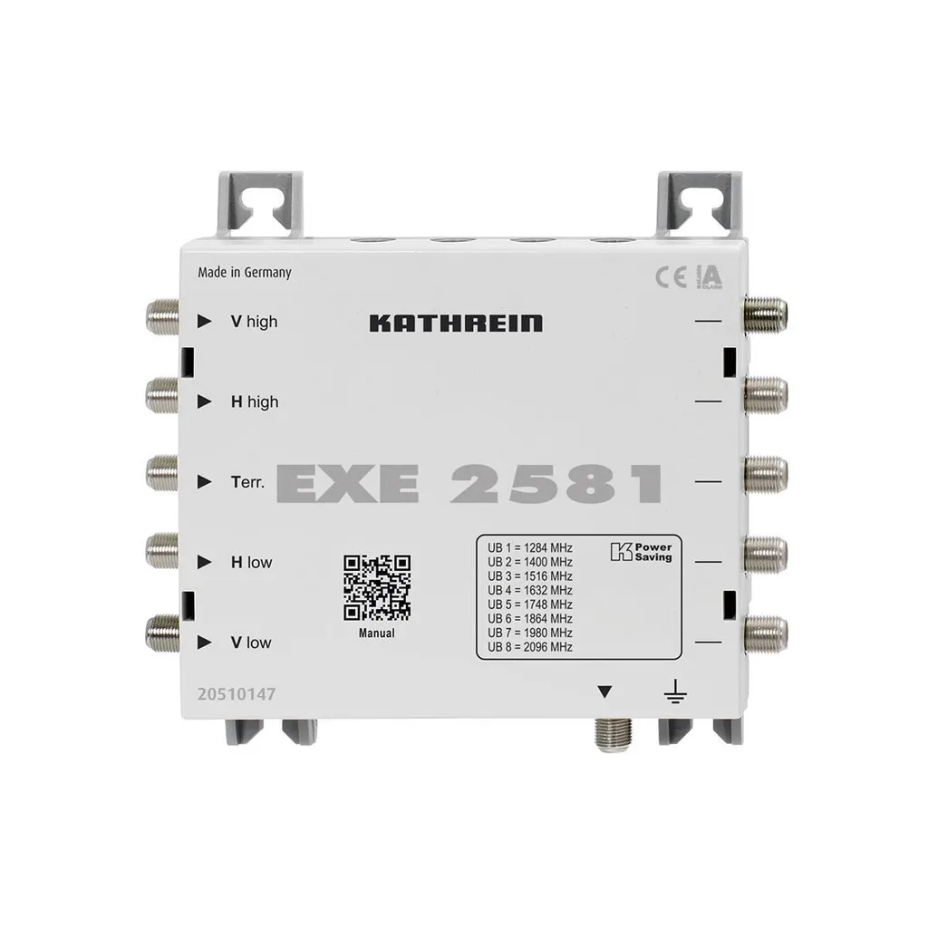 Commutateur Monocâble Unicable II Kathrein EXE 2581 Extension Cascade